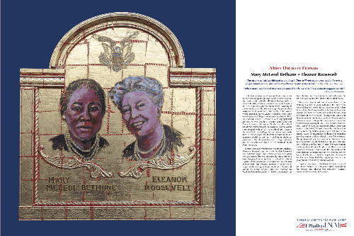 Mary McLeod Bethune and Eleanor Roosevelt