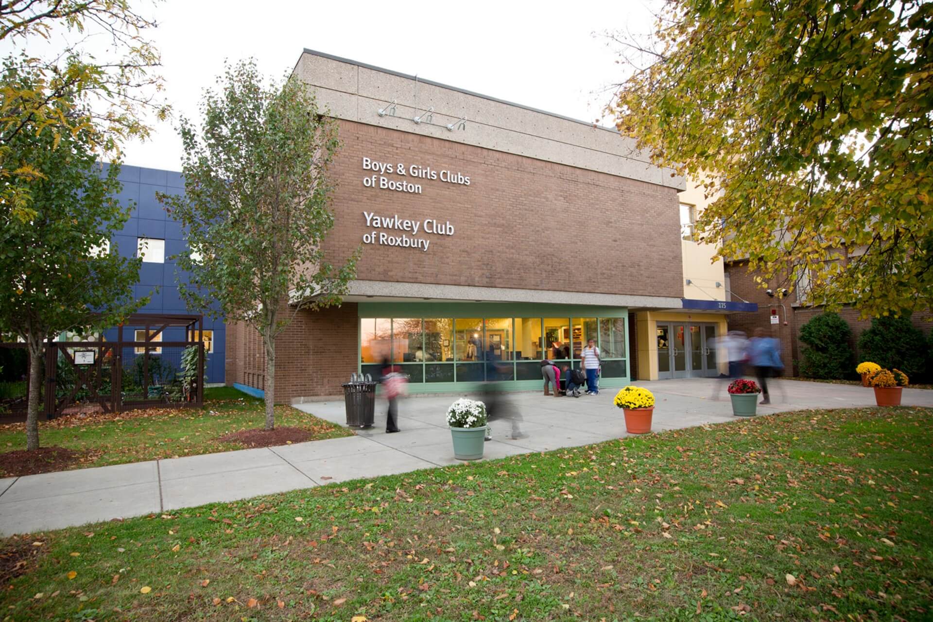 Community dialogue event at the Yawkey Club